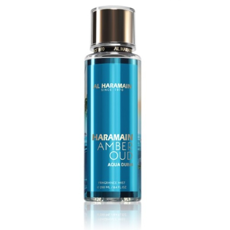 Al Haramain Amber Oud Aqua Dubai (U) 250 ml, Telový sprej