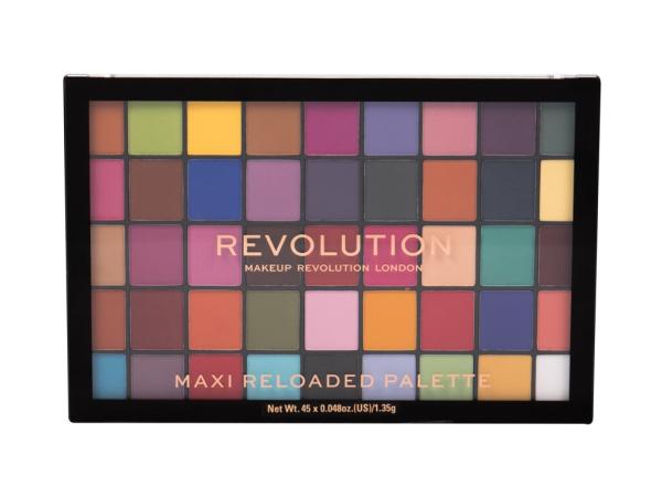 Makeup Revolution Lo Maxi Re-loaded Monster Mattes (W) 60,75g, Očný tieň