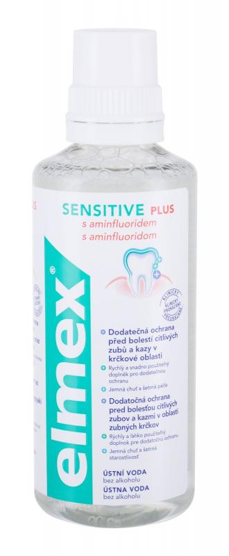 Elmex Plus Sensitive (U)  400ml, Ústna voda