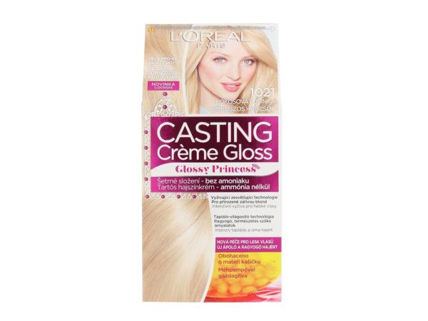 L'Oréal Paris Casting Creme Gloss Glossy Princess 1021 Coconut Baby (W) 48ml, Farba na vlasy