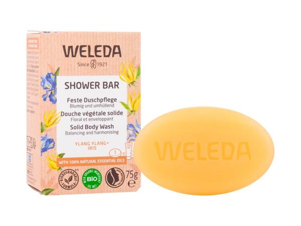 Weleda Shower Bar Ylang Ylang + Iris (W) 75g, Tuhé mydlo