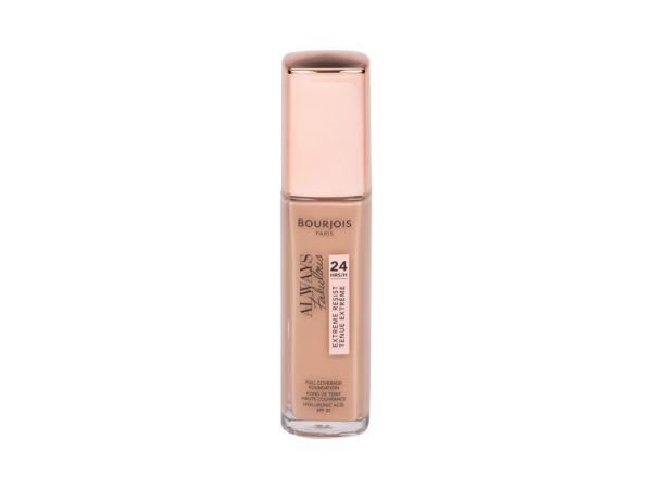 BOURJOIS Paris Always Fabulous 24H 400 Rose Beige (W) 30ml, Make-up SPF20