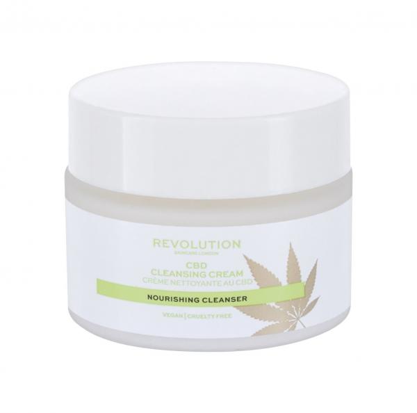 Revolution Skincare Nourishing Cleanser CBD (W) 50ml, Čistiaci krém