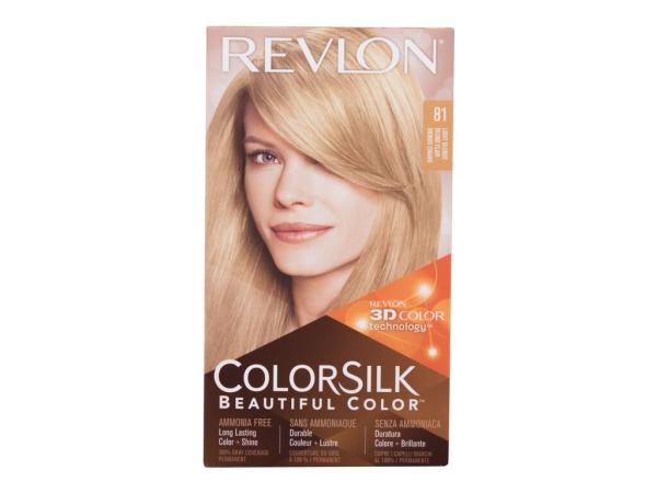 Revlon Colorsilk Beautiful Color 81 Light Blonde (W) 59,1ml, Farba na vlasy