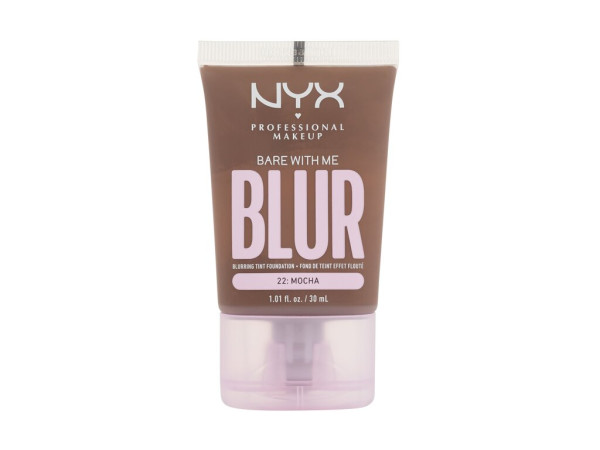 NYX Professional Makeup Bare With Me Blur Tint Foundation 22 Mocha (W) 30ml, Make-up