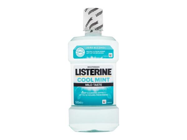 Listerine Mild Taste Mouthwash Cool Mint (U)  500ml, Ústna voda