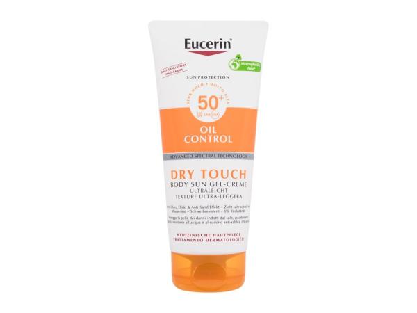 Eucerin Sun Oil Control Dry Touch Body Sun Gel-Cream (U) 200ml, Opaľovací prípravok na telo SPF50+