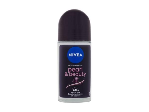 Nivea Pearl & Beauty Black (W) 50ml, Antiperspirant 48H