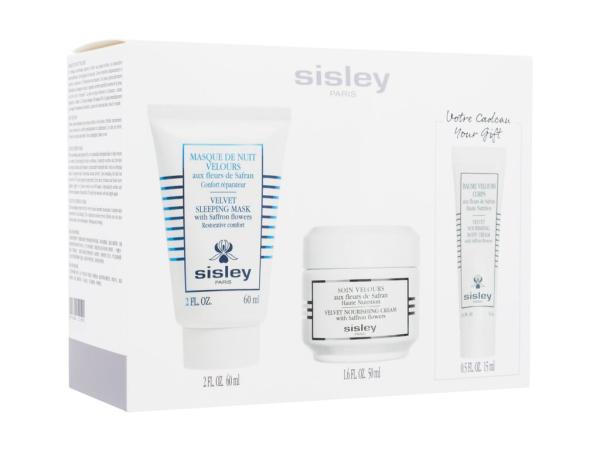 Sisley Velvet Nourishing Skincare With Saffron Flowers Duo (W) 50ml, Denný pleťový krém