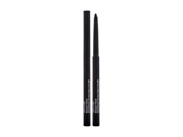 Wet n Wild Breakup Proof Waterproof Retractable Eyeliner Blackest Black (W) 0,23g, Ceruzka na oči