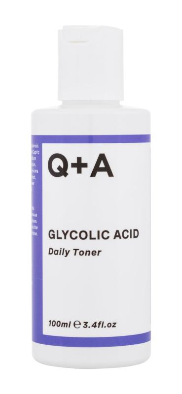 Q+A Daily Toner Glycolic Acid (W)  100ml, Pleťová voda a sprej