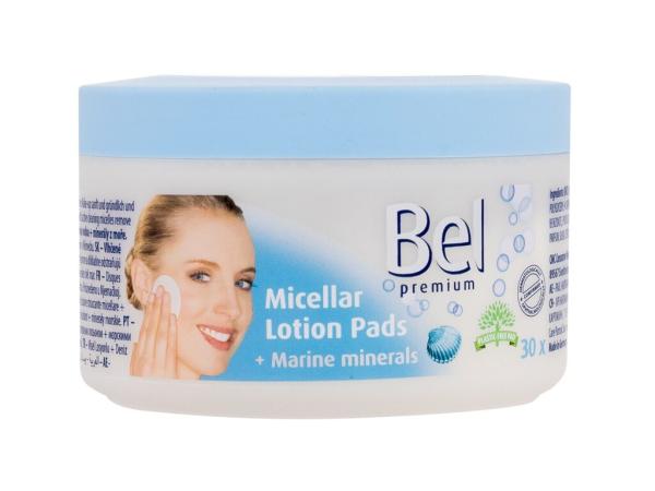 Bel Premium Micellar Lotion Pads + Marine Minerals (W) 30ks, Odličovacie tampóny