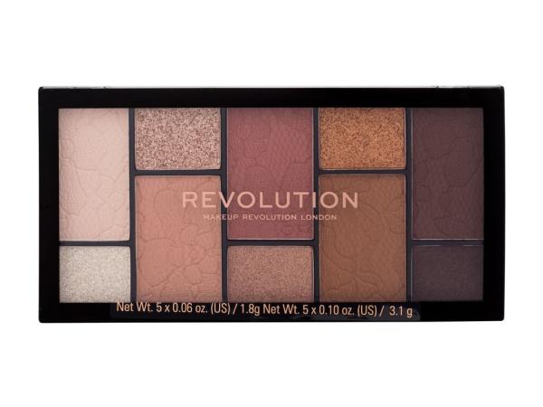 Makeup Revolution Lo Reloaded Dimension Eyeshadow Palette Neutral Charm (W) 24,5g, Očný tieň