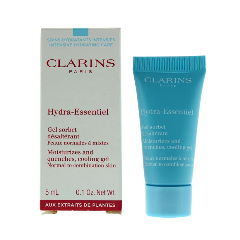 Clarins Hydra Essentiel Cooling Gel 5ml, Hydratačný gél (Pôvodná Cena € 5,80)