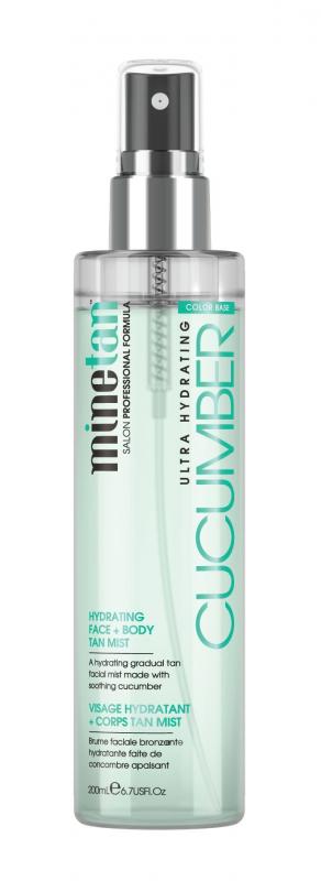 MineTan Ultra Hydrating Mist Cucumber (W) 177ml, Pleťová voda a sprej