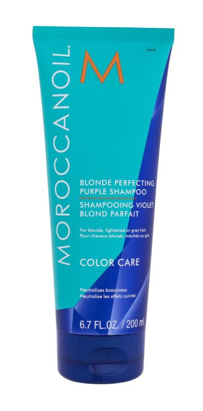 Moroccanoil Blonde Perfecting Purple Shampoo Color Care (W)  200ml, Šampón