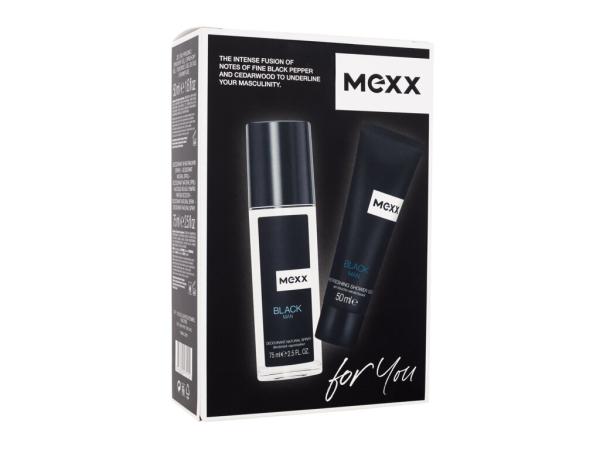 Mexx Black (M) 75ml, Dezodorant