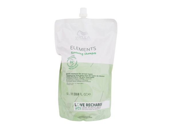 Wella Professionals Elements Renewing (W) 1000 ml, Šampón Náplň