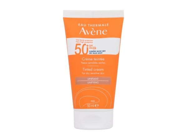 Avene Sun Tinted Cream (U) 50ml, Opaľovací prípravok na tvár SPF50+