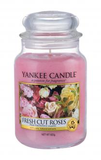 Yankee Candle Fresh Cut Roses (U)  623g, Vonná sviečka
