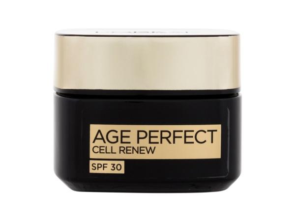 L'Oréal Paris Age Perfect Cell Renew Day Cream (W) 50ml, Denný pleťový krém SPF30