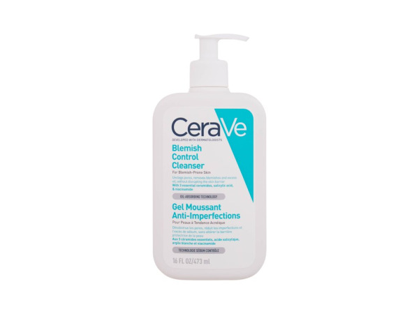 CeraVe Facial Cleansers Blemish Control Cleanser (W) 473 ml, Čistiaci gél