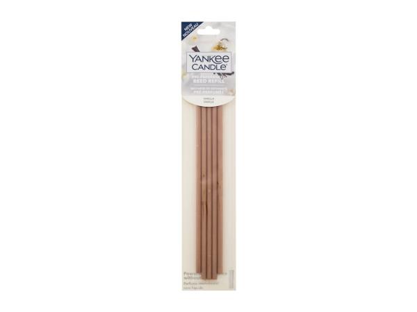 Yankee Candle Vanilla Pre-Fragranced Reed Refill (U) 5ks, Bytový sprej a difuzér
