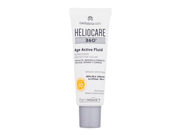 Heliocare 360 Age Active Fluid (U) 50ml, Opaľovací prípravok na tvár SPF50+