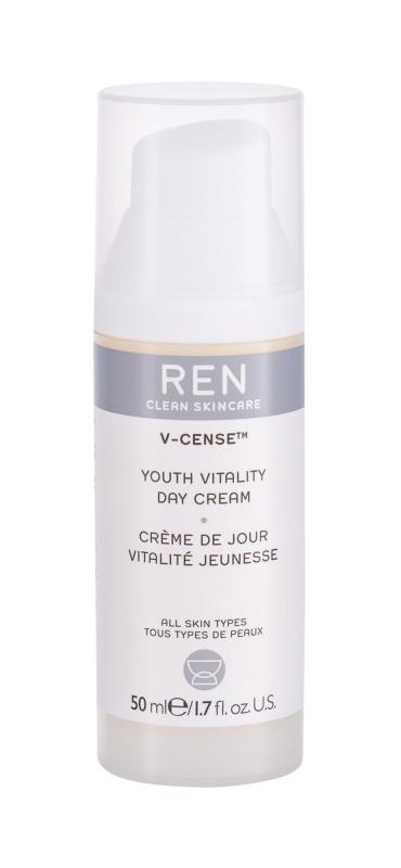 REN Clean Skincare Youth Vitality V-Cense (W)  50ml, Denný pleťový krém
