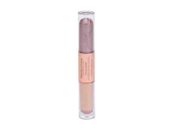 Makeup Revolution Lo Eye Glisten Yours Truly (W) 4,4ml, Očný tieň