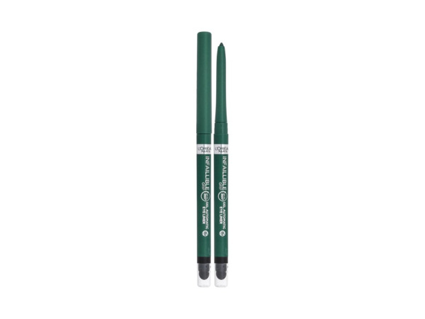 L'Oréal Paris Infaillible Grip 36H Gel Automatic Eye Liner 008 Emerald Green (W) 1,2g, Ceruzka na oči