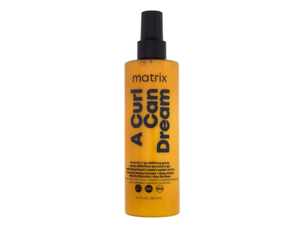 Matrix A Curl Can Dream Scrunch N' Go Defining Spray (W) 250ml, Bezoplachová starostlivosť