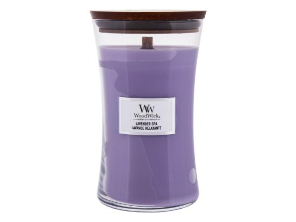 WoodWick Lavender Spa (U)  610g, Vonná sviečka