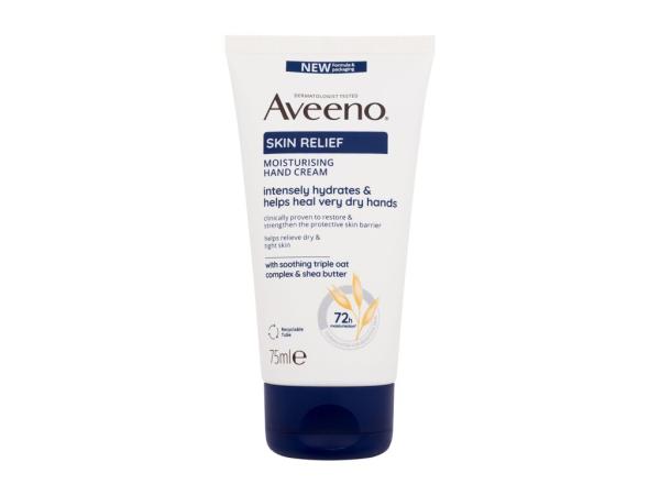 Aveeno Moisturising Hand Cream Skin Relief (U)  75ml, Krém na ruky