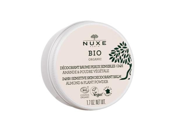 NUXE 24H Sensitive Deodorant Balm Bio Organic (W)  50g, Dezodorant