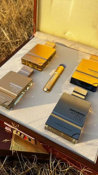 Al Haramain Amber Oud Collection (U) 4 x 60 ml + plniteľný flakón 3