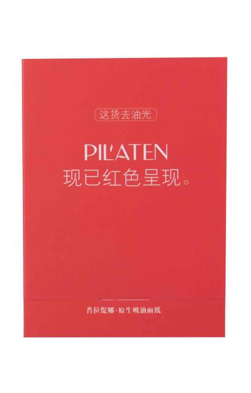 Pilaten Control Red Native Blotting Paper (W)  100ks, Čistiace obrúsky