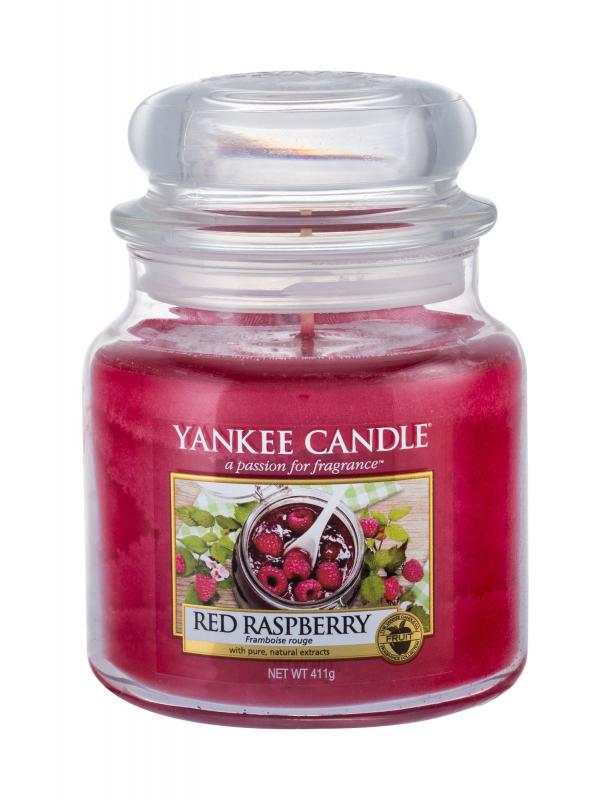 Yankee Candle Red Raspberry (U)  411g, Vonná sviečka