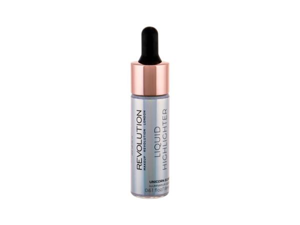 Makeup Revolution Lo Liquid Highlighter Unicorn Elixir (W) 18ml, Rozjasňovač