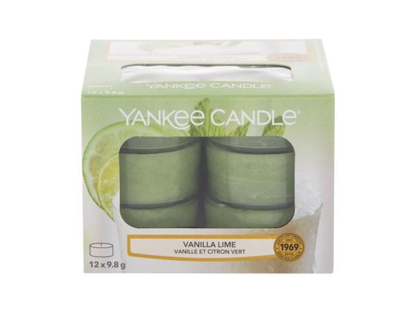 Yankee Candle Vanilla Lime (U)  117,6g, Vonná sviečka