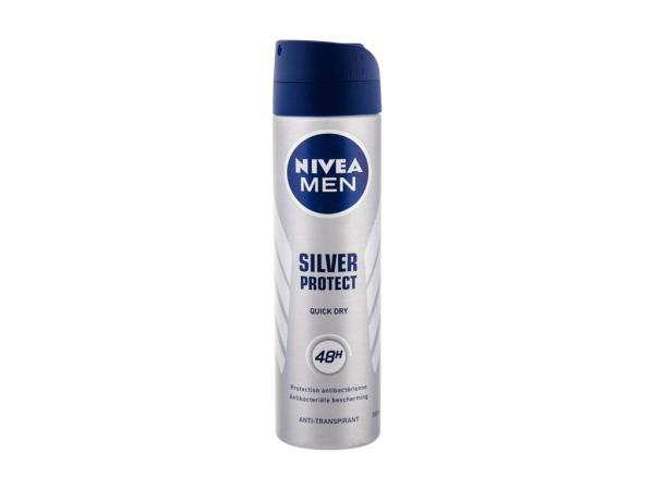 Nivea Men Silver Protect 48h (M) 150ml, Antiperspirant