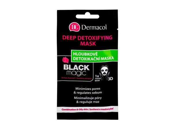Dermacol Black Magic (W)  1ks, Pleťová maska