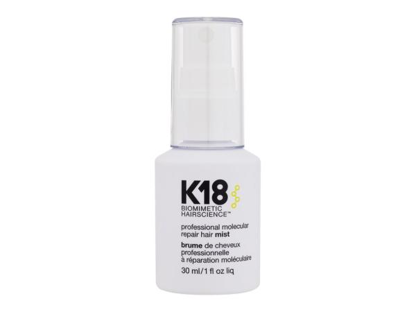 K18 Molecular Repair Professional Hair Mist (W) 30ml, Bezoplachová starostlivosť