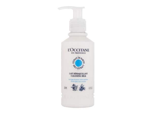 L'Occitane Shea Butter (W) 200ml, Čistiace mlieko