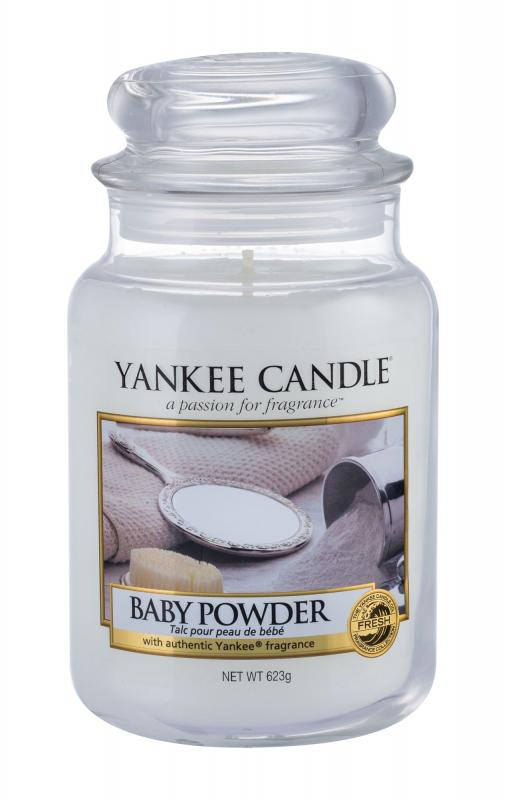 Yankee Candle Baby Powder (U) 623g, Vonná sviečka