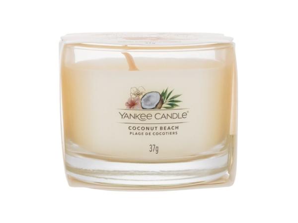 Yankee Candle Coconut Beach (U) 37g, Vonná sviečka