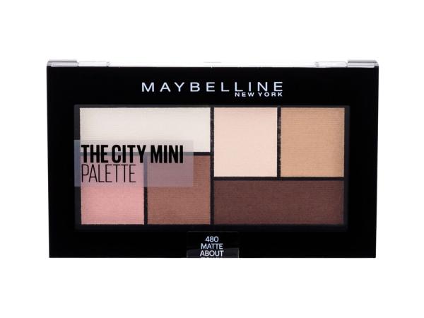 Maybelline The City Mini 480 Matte About Town (W) 6g, Očný tieň