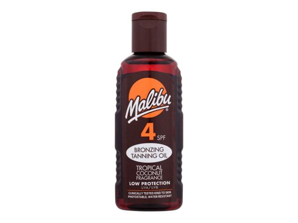 Malibu Bronzing Tanning Oil (W) 100ml, Opaľovací prípravok na telo SPF4