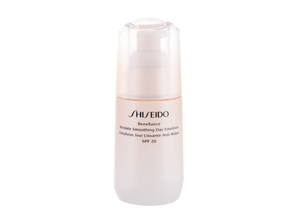 Shiseido Benefiance Wrinkle Smoothing Day Emulsion (W) 75 ml, Denný pleťový krém SPF20