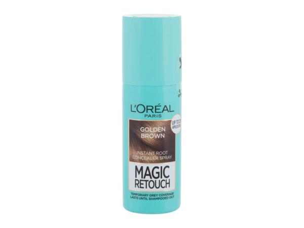 L'Oréal Paris Magic Retouch Instant Root Concealer Spray Golden Brown (W) 75ml, Farba na vlasy
